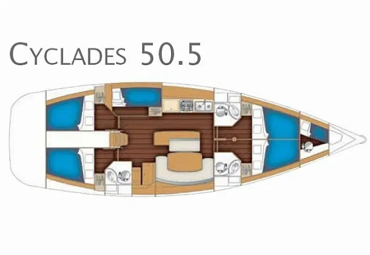 Cyclades 50.5 - 