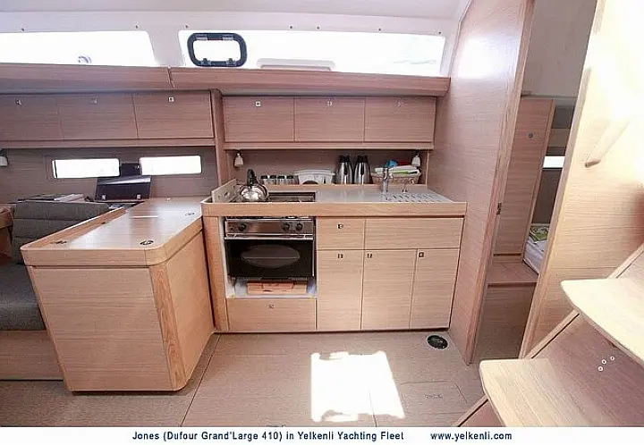 Dufour 410 GL - Galley