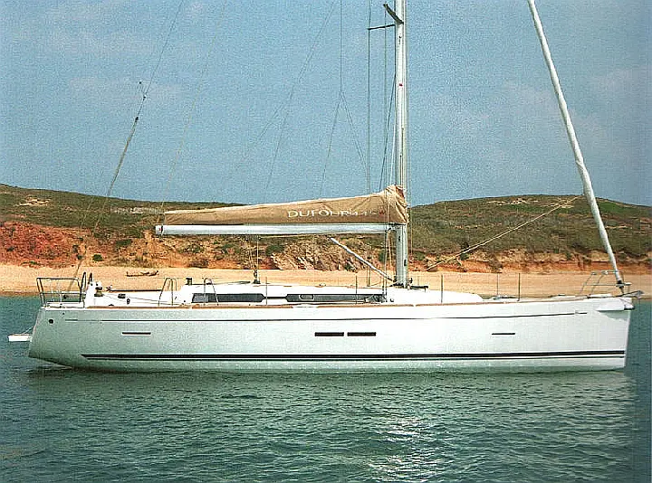 Dufour 450 GL - At Anchor