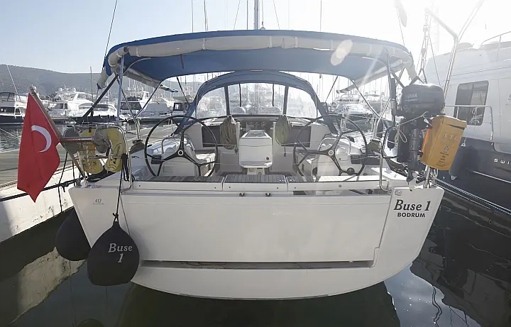 Dufour 412 GL - Transom