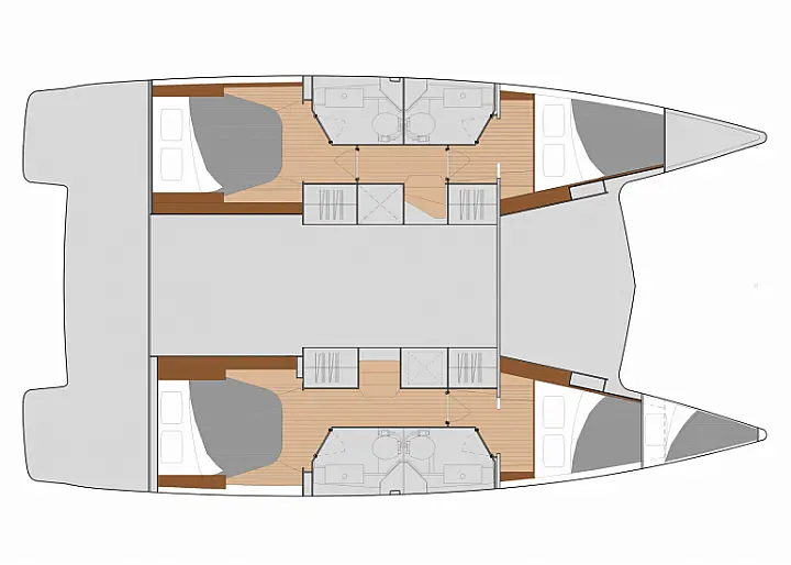 Isla 40 (A/C & Watermaker & Generator - 4+1 Cabins/4 Heads) - 