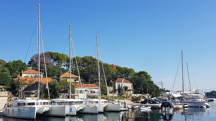 Sun Odyssey 349 - Marina Rogač - catamarans (photo taken 2019)