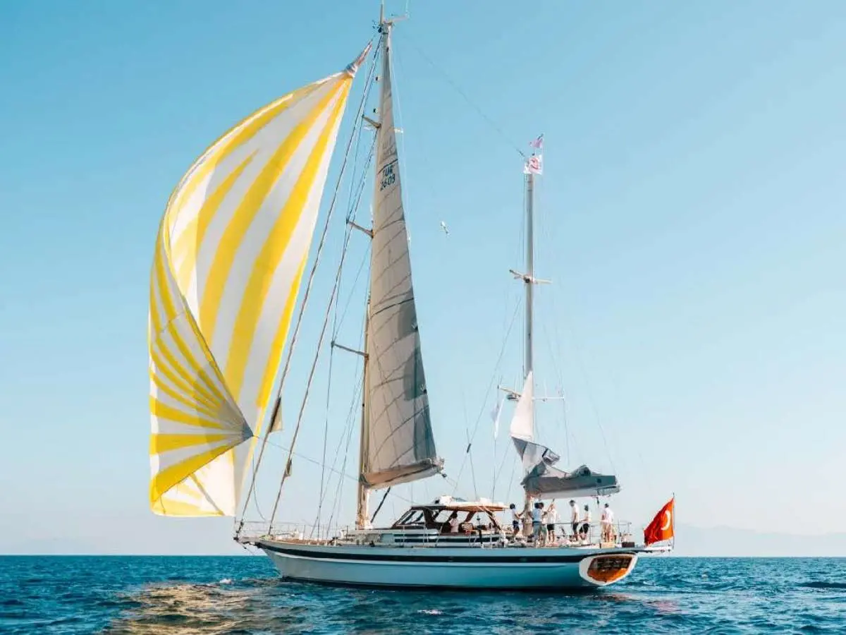 Colombaio | 3-Cabin Beautiful Motor Sailor | Bodrum Charter | Booktheboat 