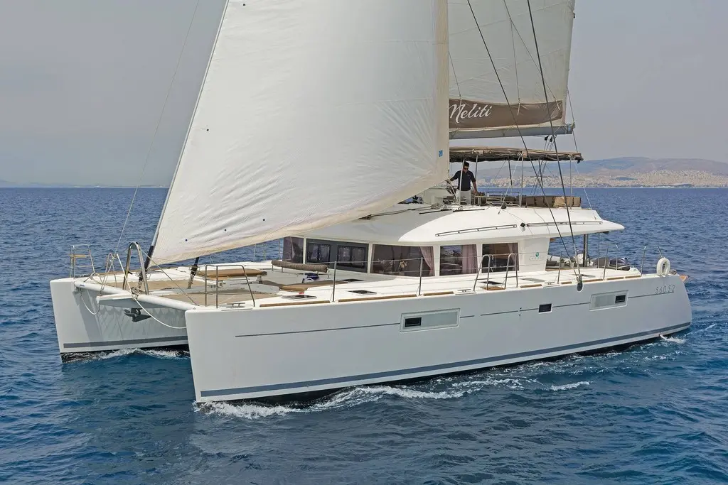 Meliti | Lagoon 560 | 4-Cabin Luxury Catamaran | Greece Charter | Booktheboat 