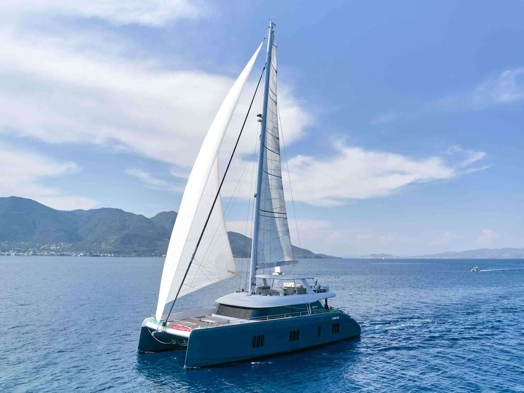 Genny | Sunreef 80 | 5-Cabin Luxury Catamaran | Athens Charter | Booktheboat 