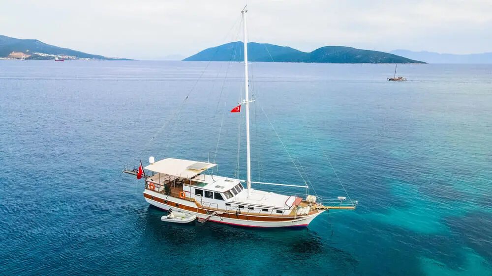 Cagan 2 | 3-Cabin Wooden Gulet | Bodrum Charter | Booktheboat