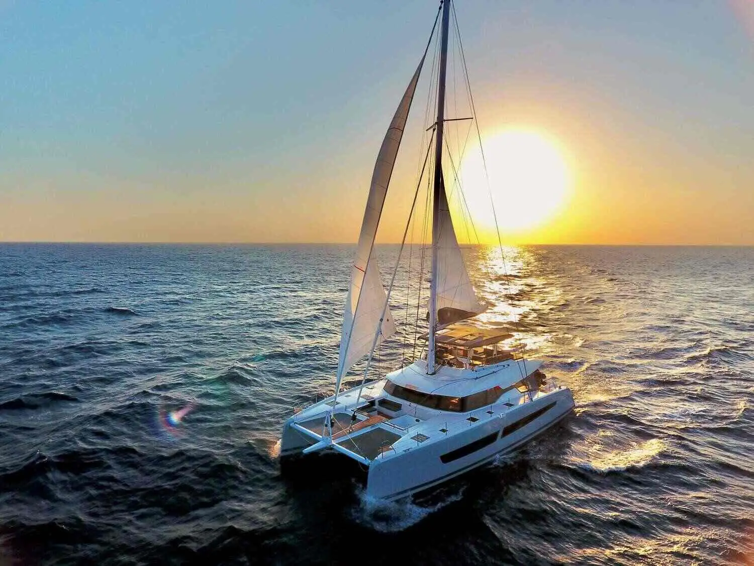 Aloia | Alegria 67 | 4-Cabin Luxury Catamaran | Greece Charter | Booktheboat 