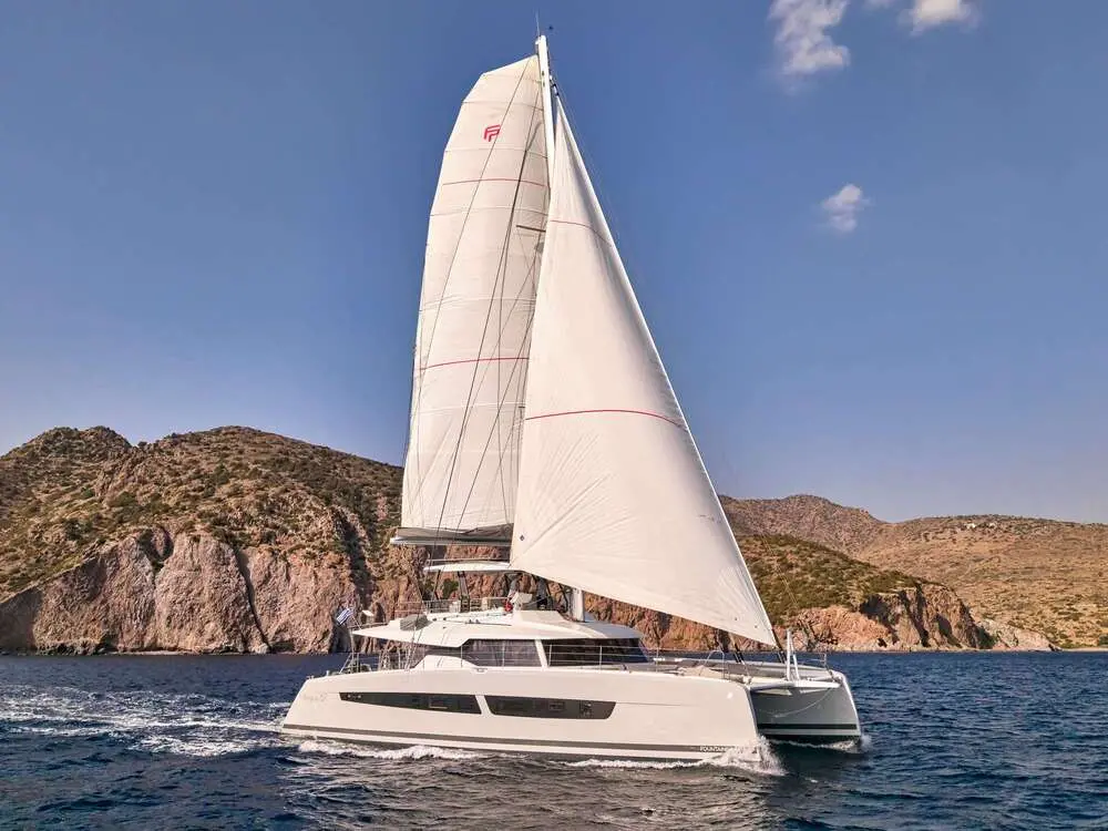 Stephanie | Fountaine Pajot Alegria 67 | 4-Cabin Luxury Catamaran | Greece Charter | Booktheboat 