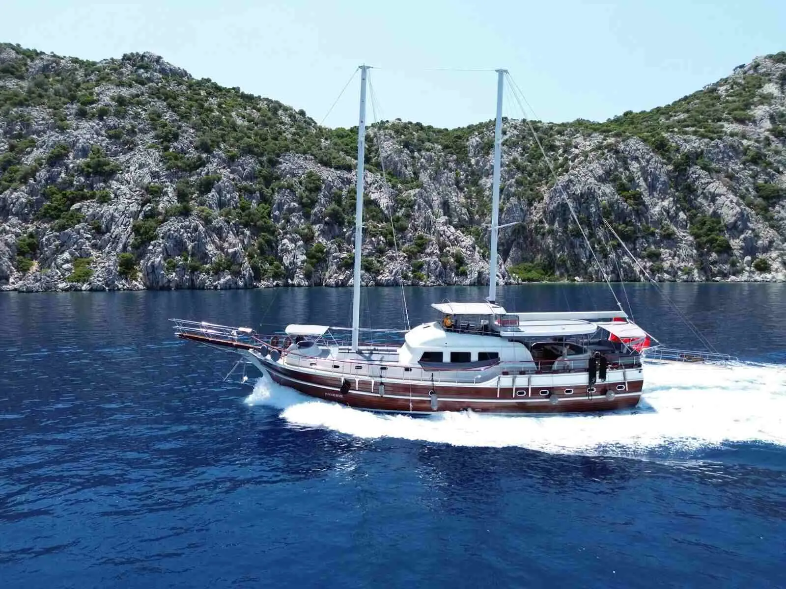 Junior Berk | 6-Cabin Luxury Gulet | Marmaris Charter | Booktheboat
