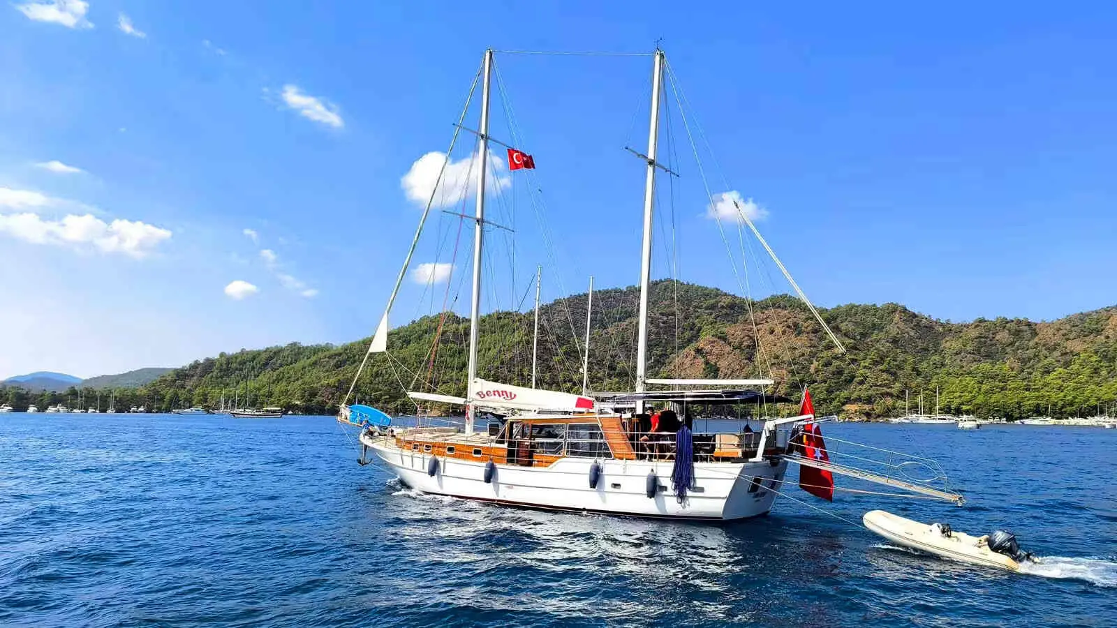 Luna Benny | 4-Cabin Beautiful Gulet | Göcek Charter | Booktheboat 