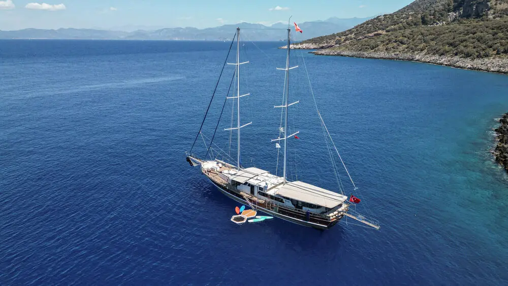 Tarkan 5 | 8-Cabin Deluxe Gulet | Fethiye Charter | Booktheboat 