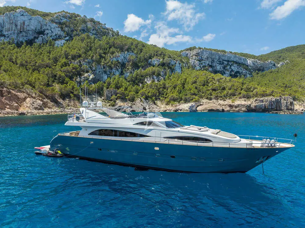 Kiawah II | Astondoa 95 | 4-Cabin Luxury Motor Yacht | Ibiza Charter | Booktheboat 