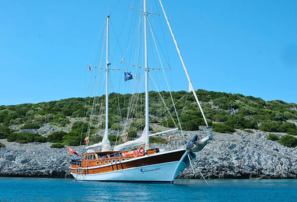 Salamander | 5-Cabin Traditional Gulet | Bodrum Charter | Booktheboat 